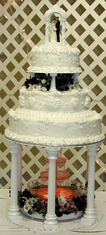 Pictures Of Wedding Cakes With Fountains. Fountain Wedding